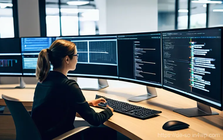 CI CD 파이프라인에서의 장애 원인 분석 - **Prompt:** A close-up, highly detailed, and realistic shot of a male software developer in his late...