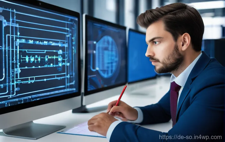 CI CD 파이프라인 실패 사례 연구 - **Prompt:** A focused software engineer, male, in his late 20s, wearing a smart casual outfit, inten...